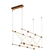 Pendente led Juli - 54W | 4320lm | 3.000K | 100-240V - Dourado