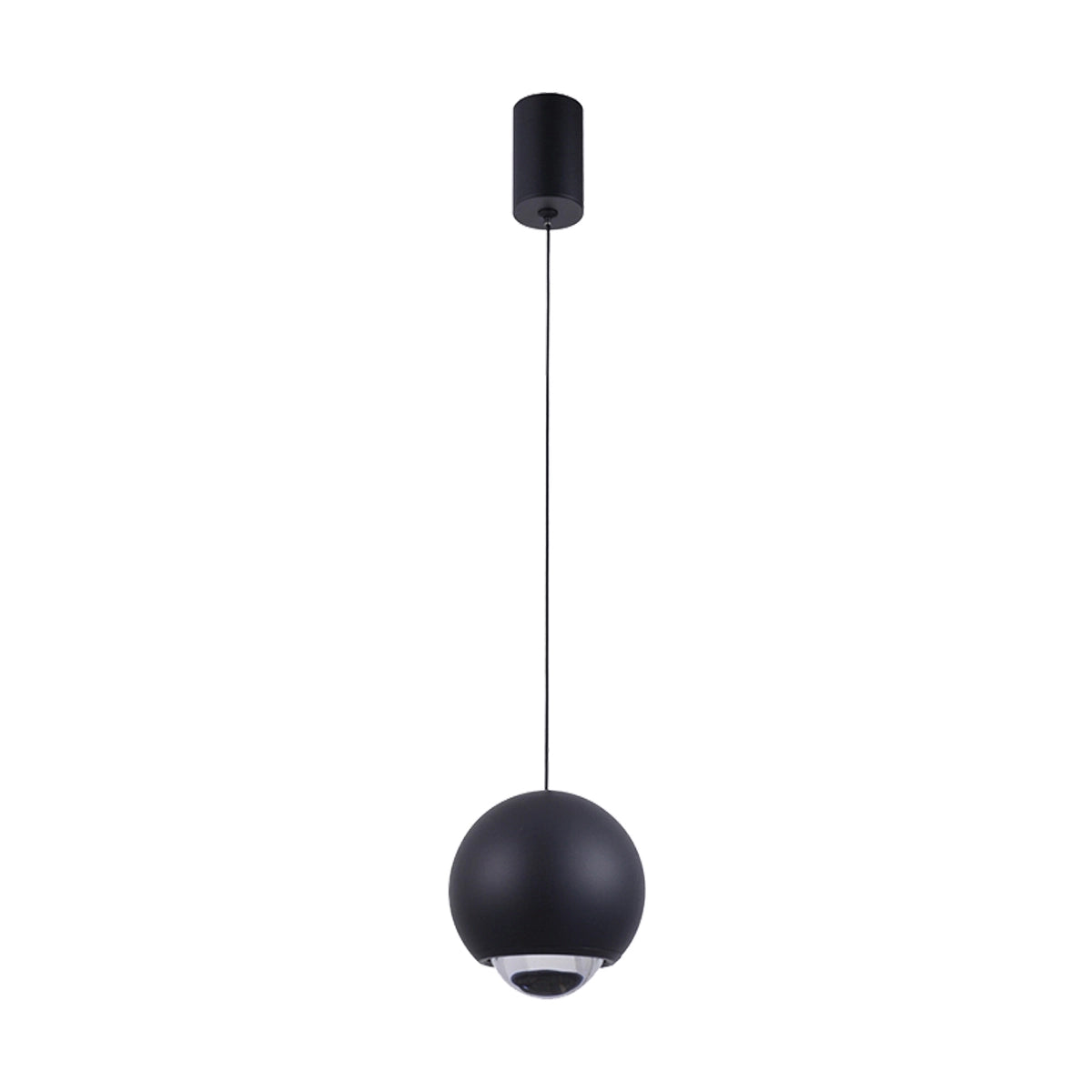 Pendente led Muna - 7W 3000K 350lm - Preto