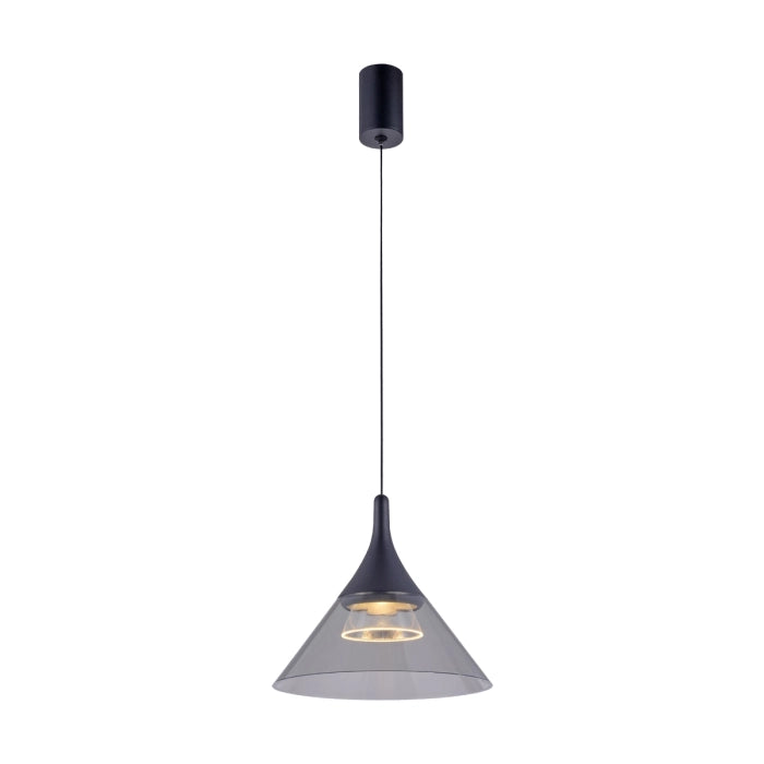 Pendente led Thom - 7w 3000K 490lm - Preto