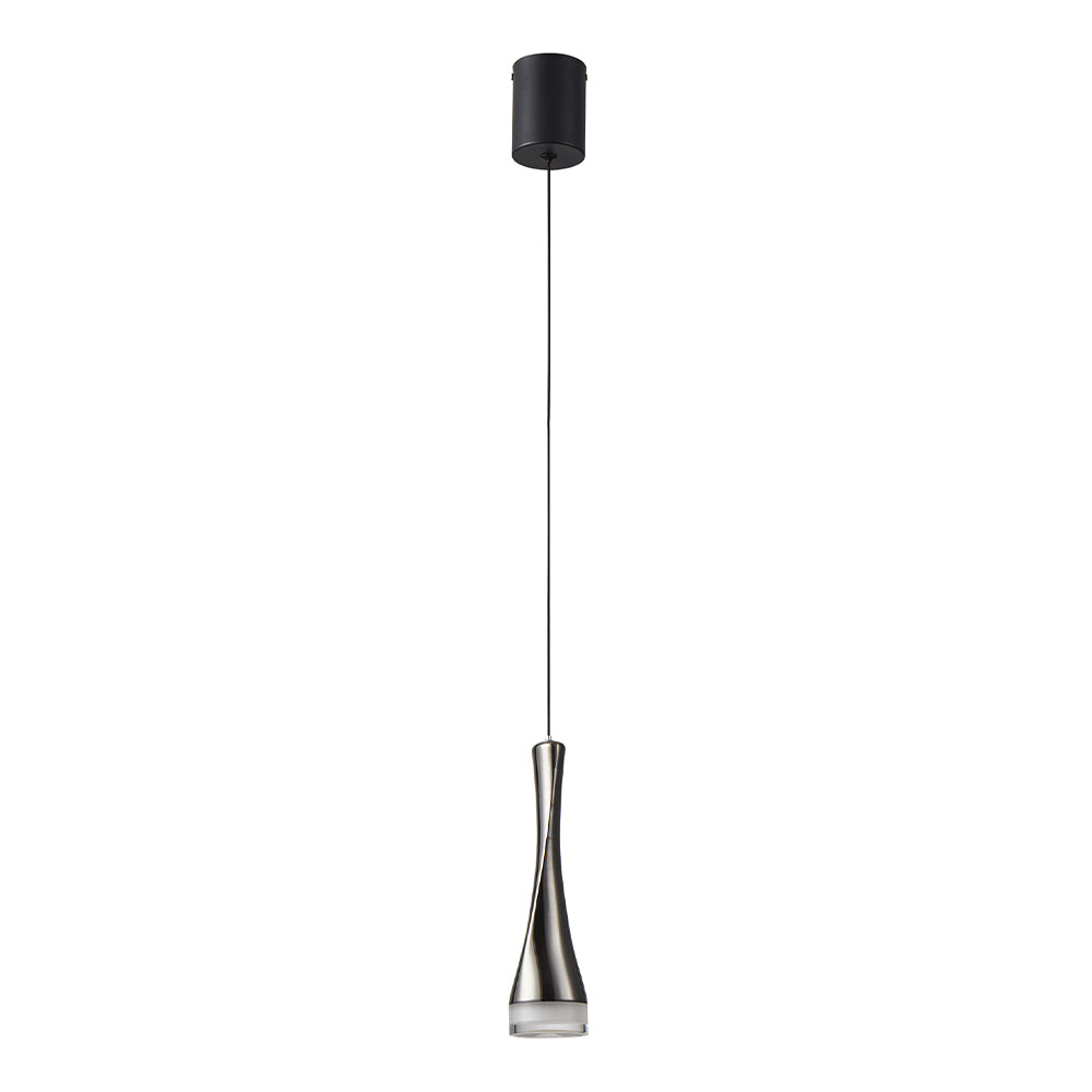 Pendente led Noet - 5W 3000K 375lm - Preto ônix