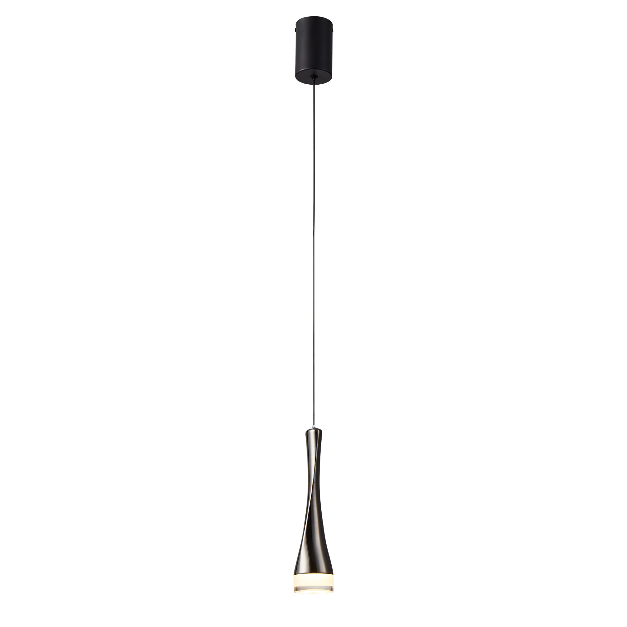 Pendente led Noet - 5W 3000K 375lm - Preto ônix