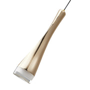Pendente led Noet - 5W 3000K 375lm - Dourado fosco