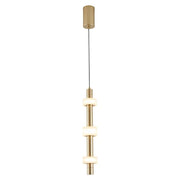 Pendente led Aus - 18W | 1400lm | 3.000K | 100-240V - Ouro champagne