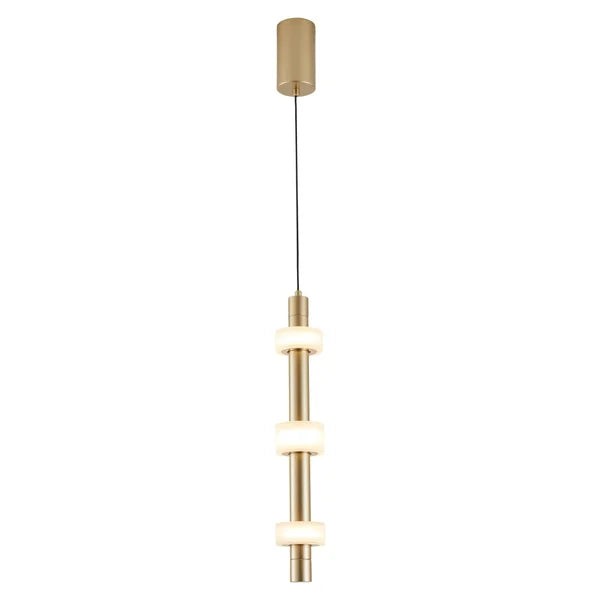 Pendente led Aus - 18W | 1400lm | 3.000K | 100-240V - Ouro champagne