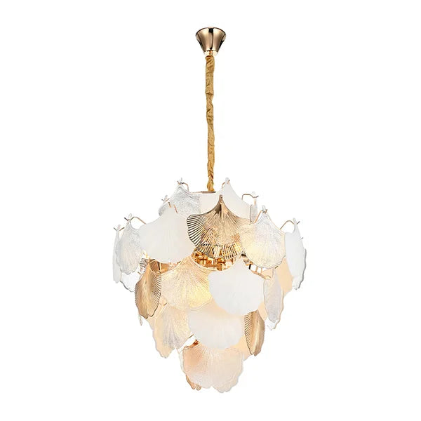 Pendente Musche 60cm 8*E14 - Ouro brilho