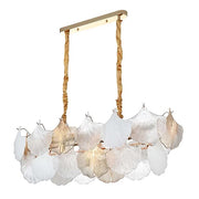 Pendente Mushe Ori 90cm 11*E14 - Ouro brilho