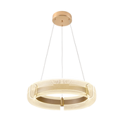 Pendente led Dalen 60cm - 60W 2700K 4.500lm - OURO BRILHO