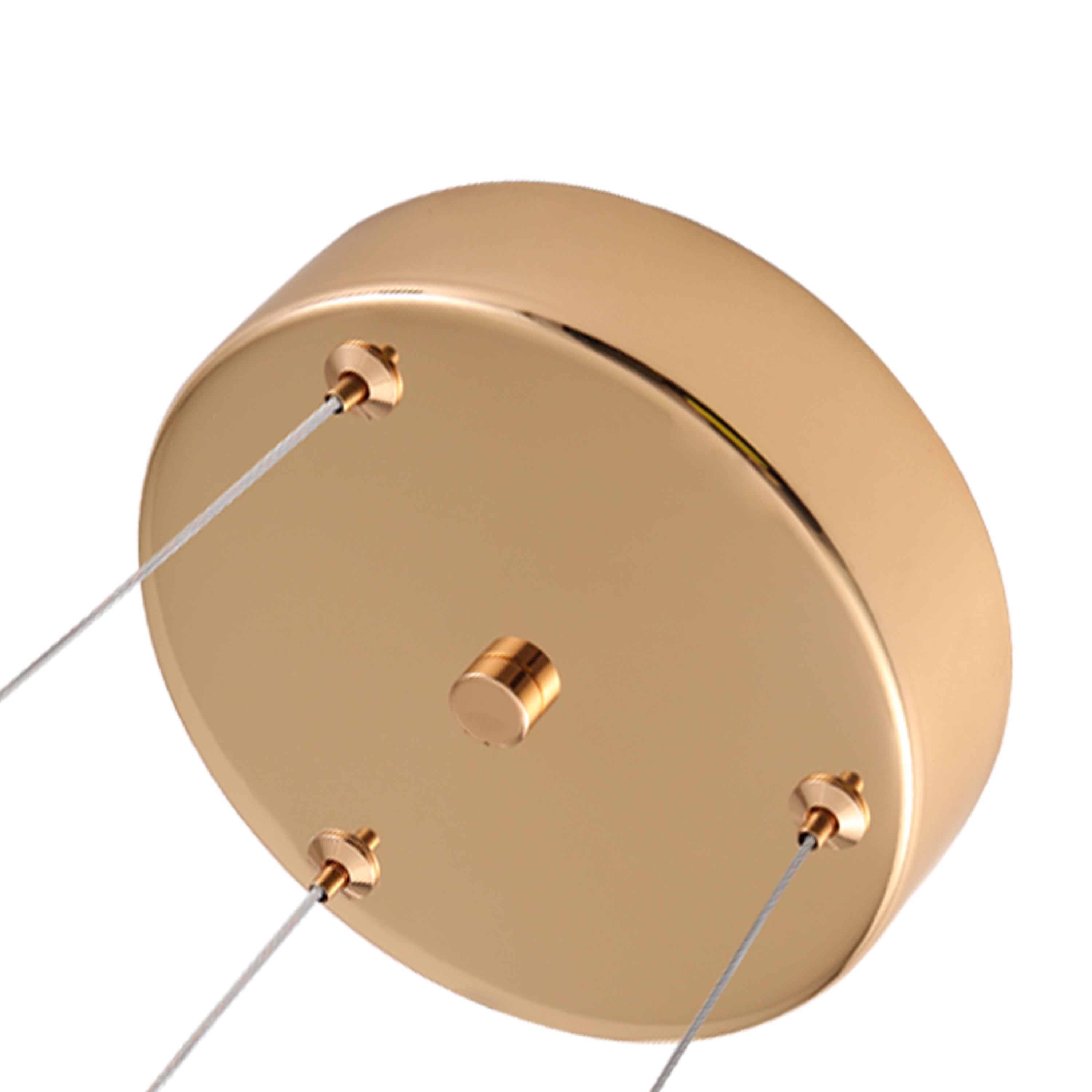 Pendente led Dalen 60cm - 60W 2700K 4.500lm - OURO BRILHO