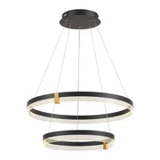 Pendente led Doly 66W - Preto