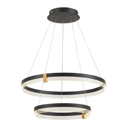 Pendente led Doly 66W - Preto