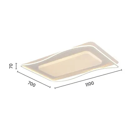 Plafon Led Befo 204W - Branco