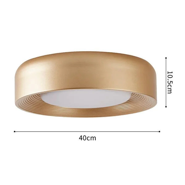 Plafon led Veta - 40CM 24W 3K/4K/6,5K Dourado