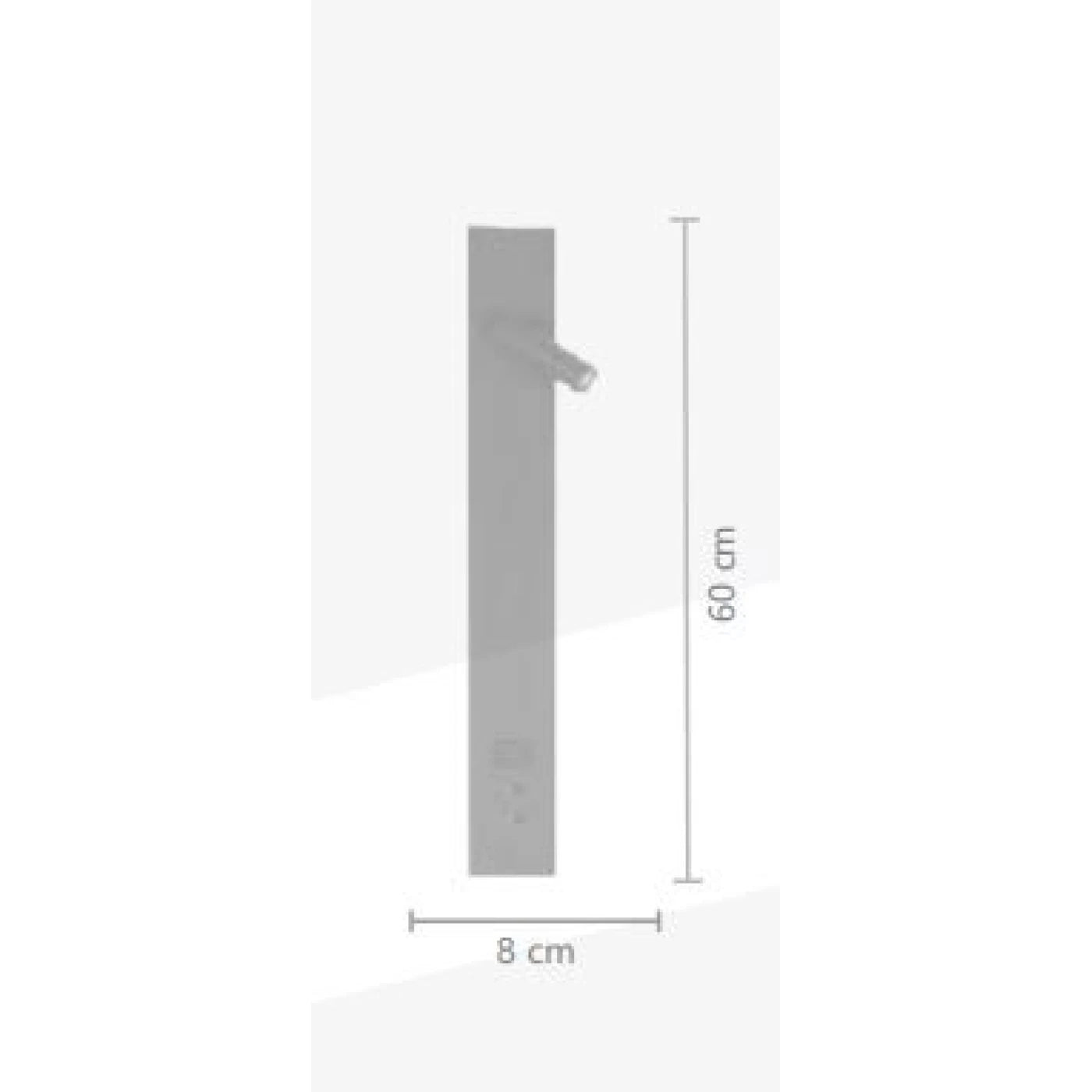 Arandela led Lorn 3W/20W  - Preto