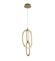 Pendente led Zena Ori  - 42W | 6320lm | 3.000K | 100-240V - Ouro champagne