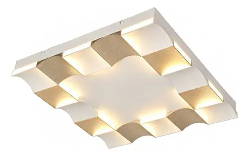 Plafon Led Neyl 84W - Dourado