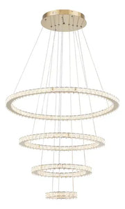 Pendente led Slaney 128W - Dourado