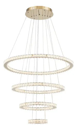 Pendente led Slaney 128W - Dourado