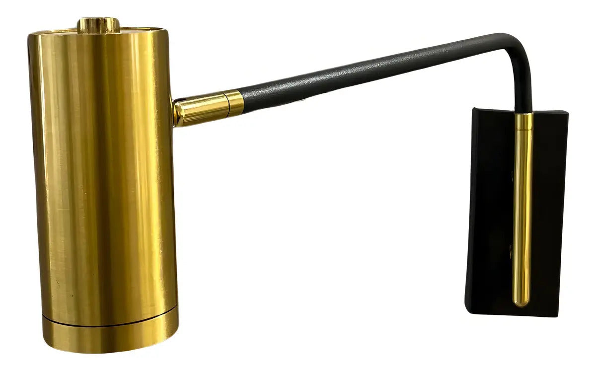 Arandela led Kastra 5W - Preto/Dourado
