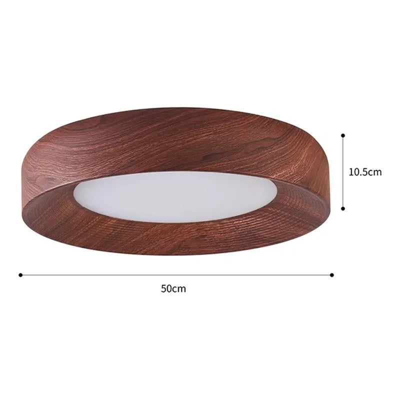 Plafon led Veta Bin- 50CM 24W 3K/4K/6,5K Imbuia