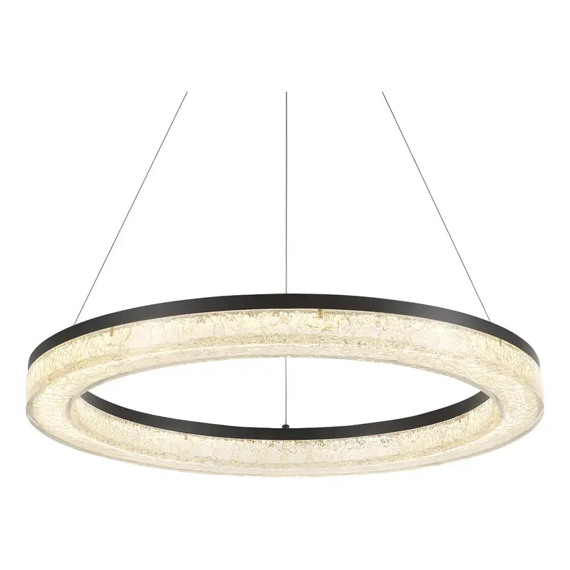 Pendente Led Kiwo 87W - Preto