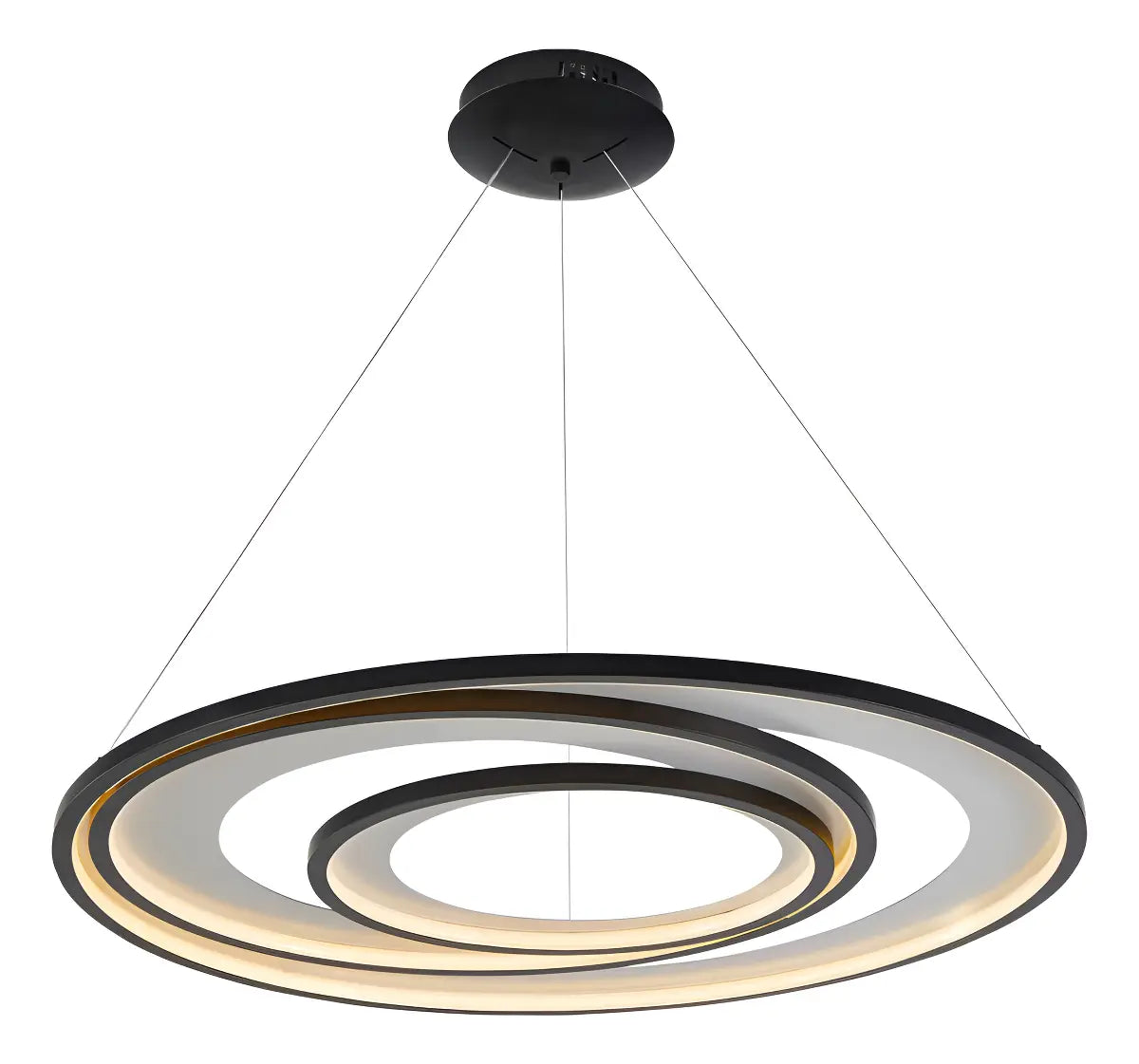 Pendente led Zahal 98W - Preto