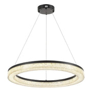 Pendente Led Kiwo 87W - Preto