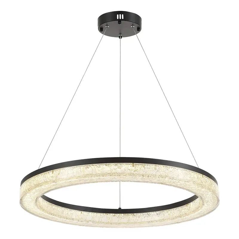 Pendente Led Kiwo 87W - Preto