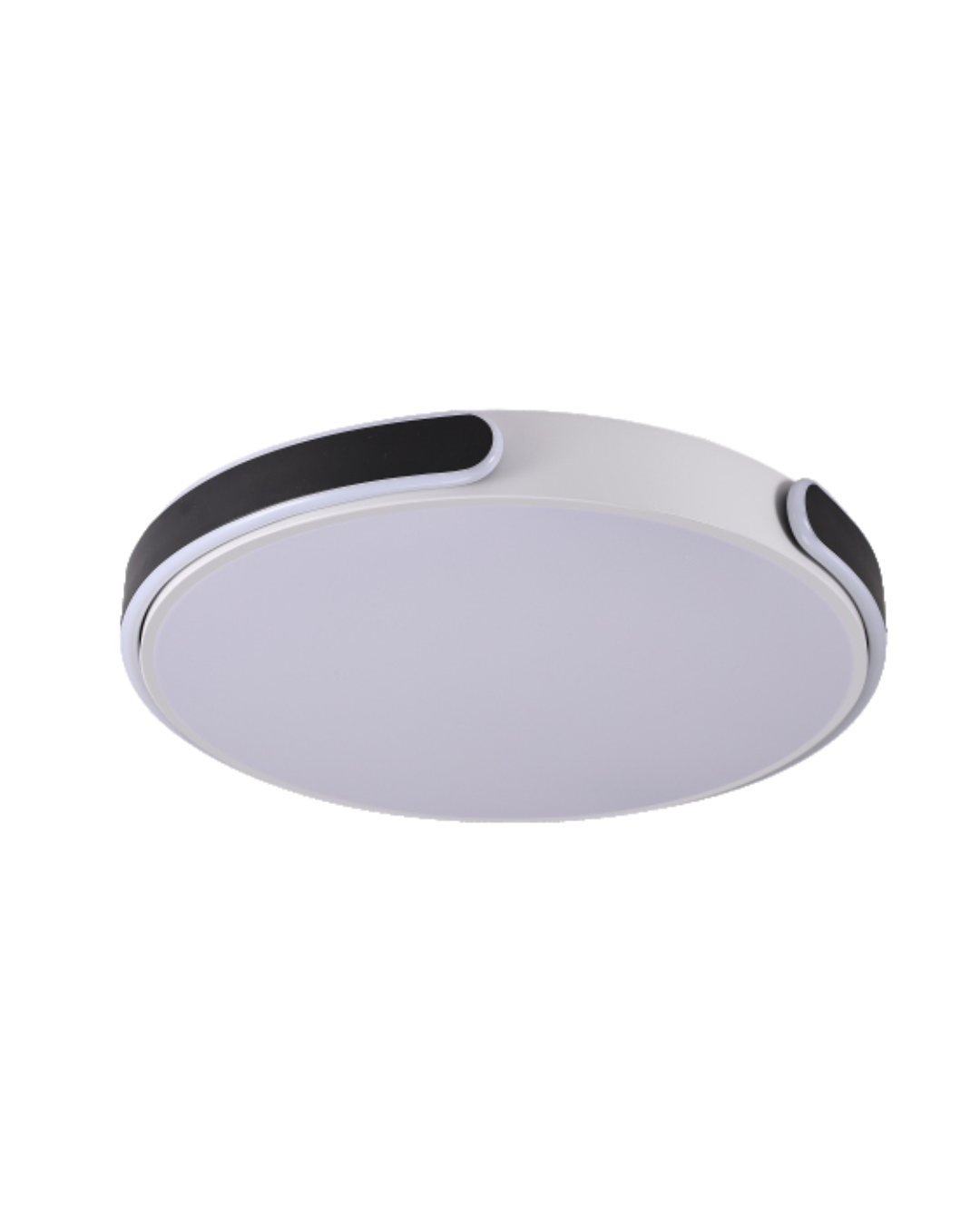 Plafon led Kappa 48w  - Branco/Preto