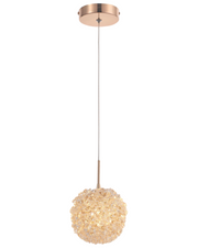 Pendente LED Castula 5W G9 - Dourado brilho