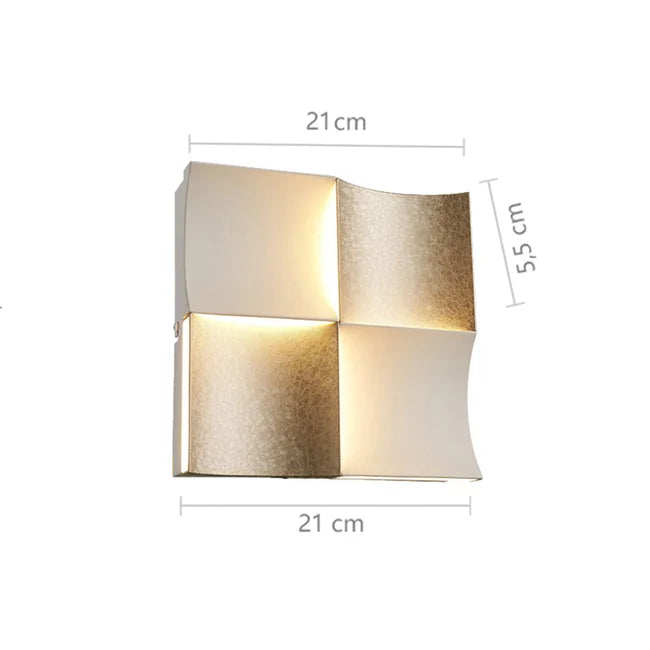 Arandela Led Neyl 21W - Dourado