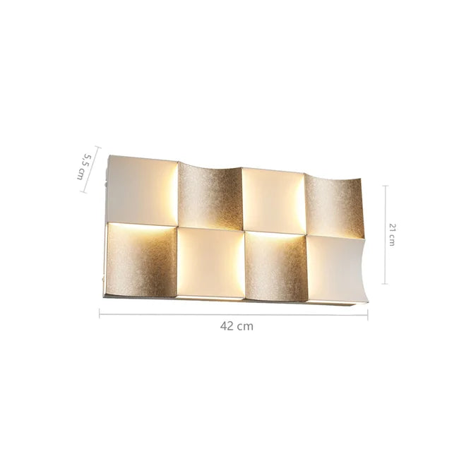 Arandela Led Neyl 42W - Dourado
