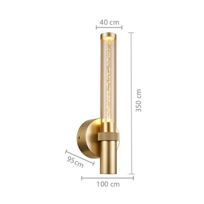 Arandela led Nyla - Dourado