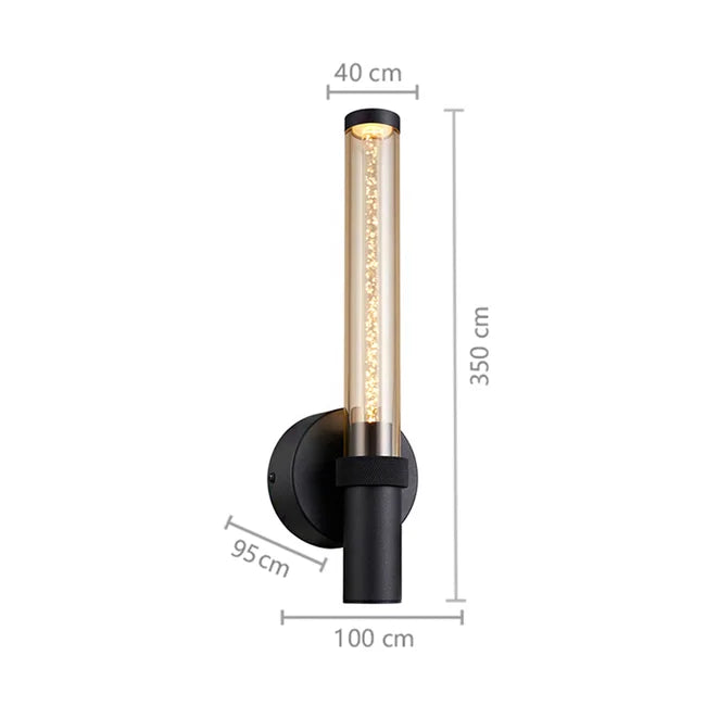 Arandela led Nyla - Preto