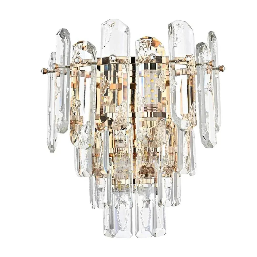 Arandela Cristal Koine 2*E14 - Ouro brilho