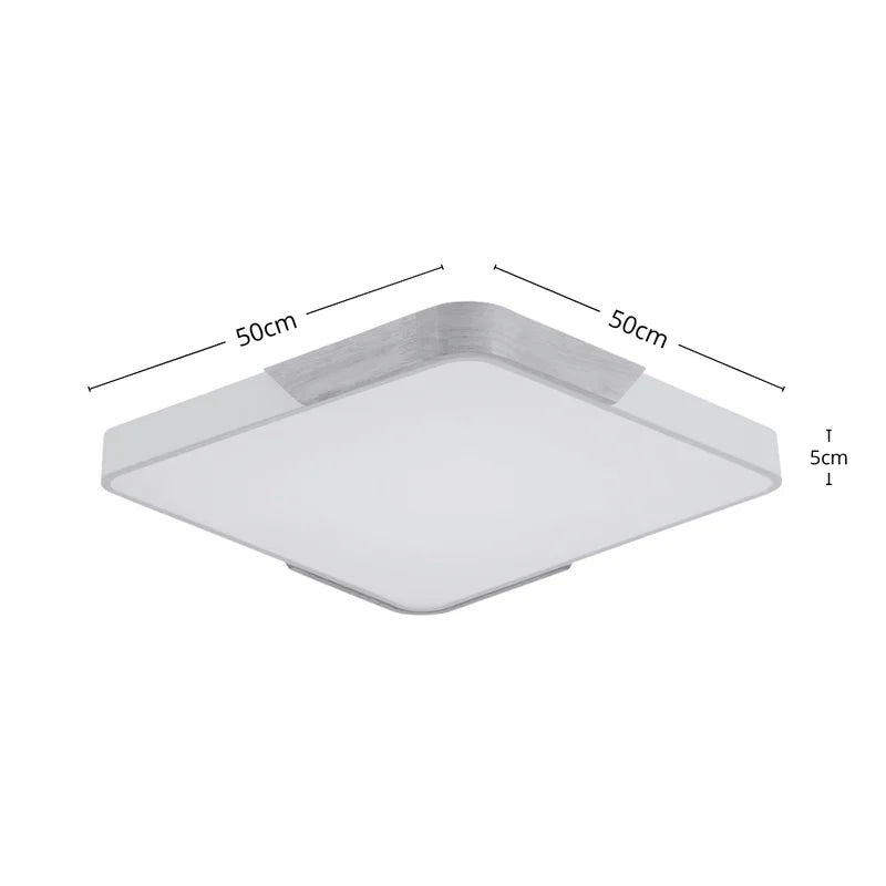 Plafon led quadrado Nixy 45W - Branco