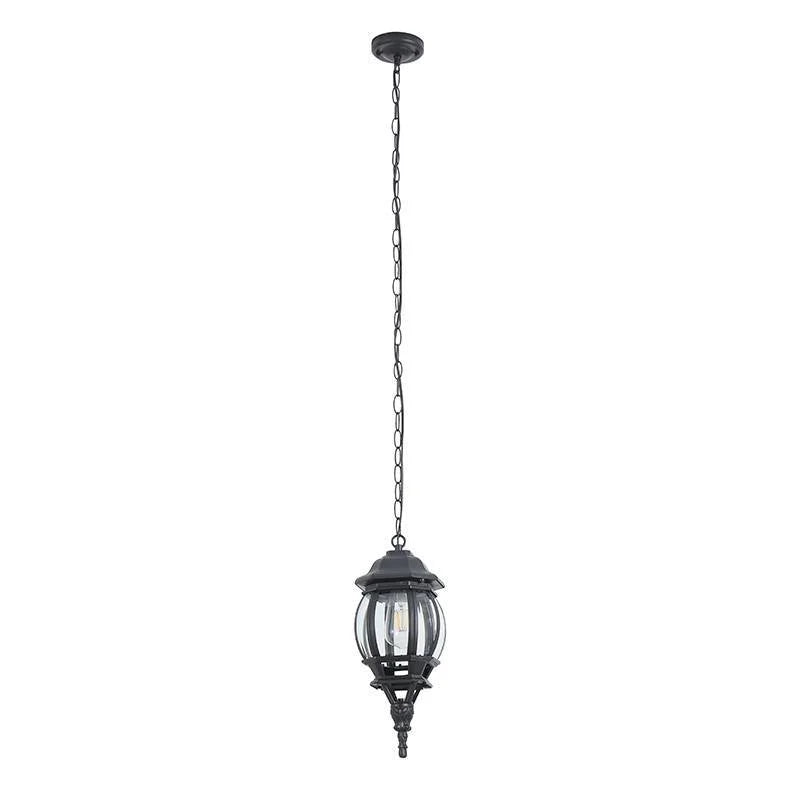 Pendente colonial Mareno 41CM IP65 - Preto