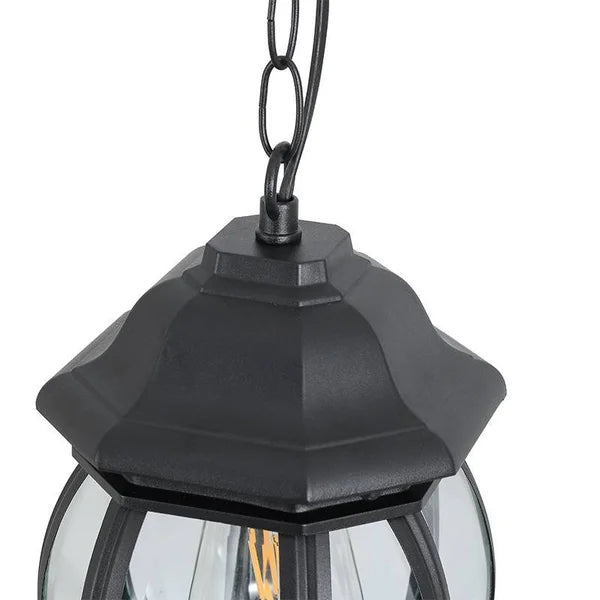 Pendente colonial Mareno 41CM IP65 - Preto