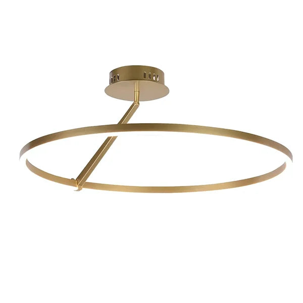 Plafon led Zier 60CM 28W 3000K - Dourado