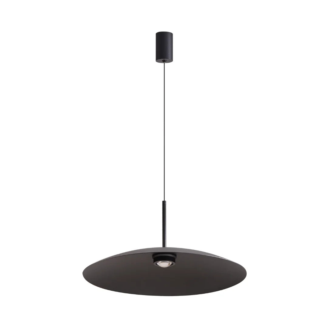Pendente led Kale Ger Ø38CM - 5w+5w 3000K 800lm -  Preto