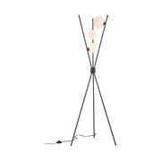 Luminária Led De Chão Elix G9*3 - Preto