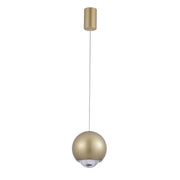 Pendente led Muna - 7W 3000K 350lm - Dourado