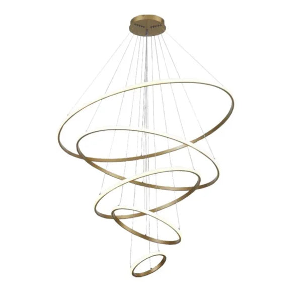 Pendente Led Tabit 188W - Dourado