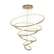 Pendente Led Skylight 213W - Dourado