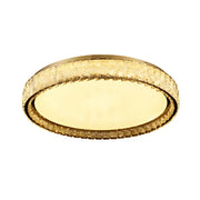 Plafon led redondo Toliman 40W - Dourado