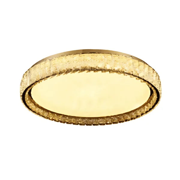 Plafon led redondo Toliman 40W - Dourado
