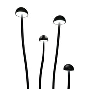 Luminária Led p/ Jardim Gobe 4UN/KIT 3000K PT