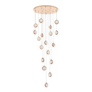 Pendente Led Astrobell 108W - Dourado brilho