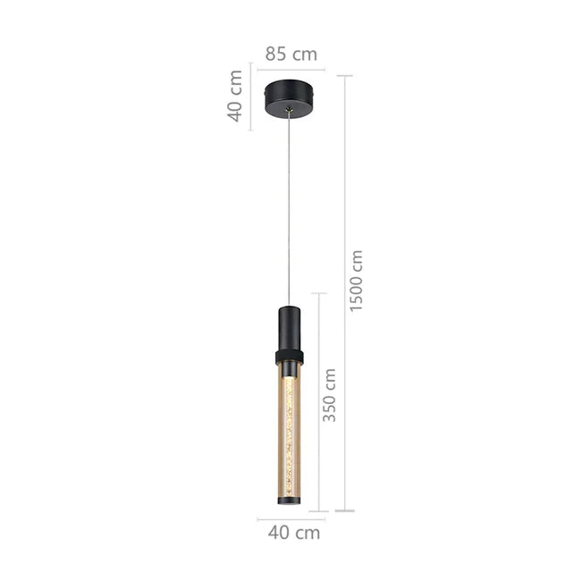 Pendente led Nyla - Preto