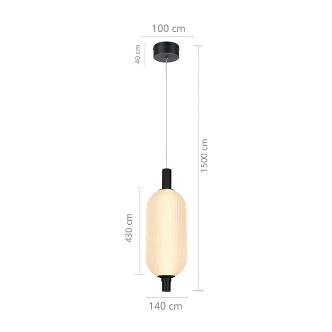 Pendente led Siel - Preto