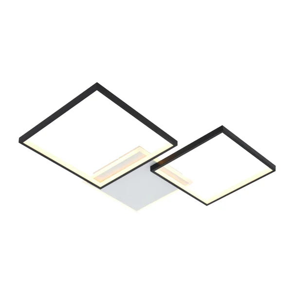 Plafon led Talita 72W - Branco / Preto